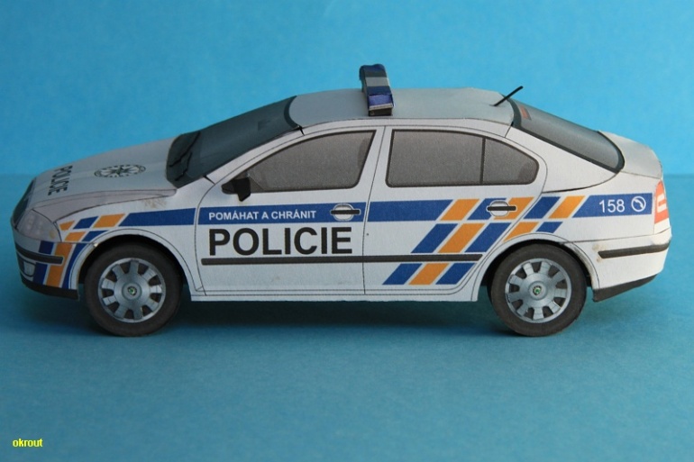 Škoda Octavia Policie ČR (Plná velikost v novém okně) Škoda Octavia Policie ČR