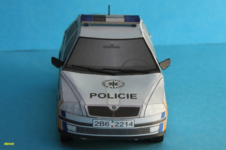 Škoda Octavia Policie ČR (Plná velikost v novém okně) Škoda Octavia Policie ČR
