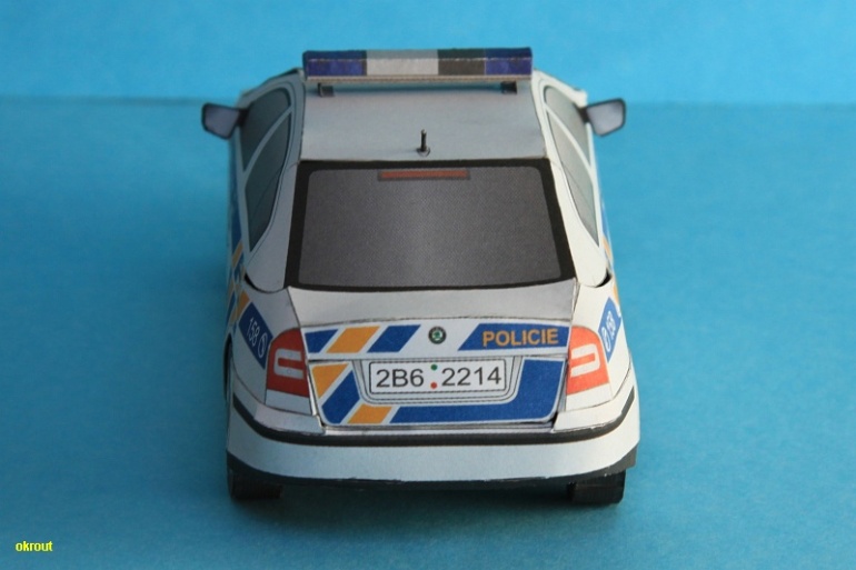 Škoda Octavia Policie ČR (Plná velikost v novém okně) Škoda Octavia Policie ČR