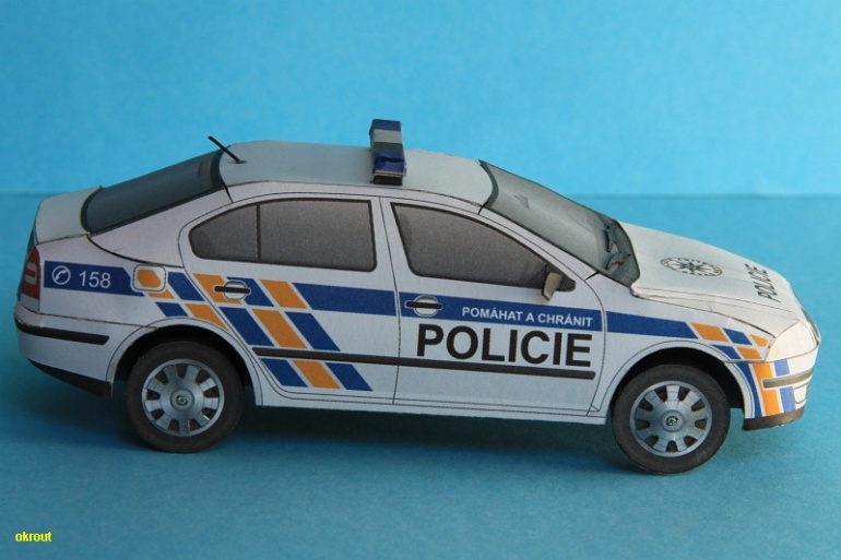 Škoda Octavia Policie ČR (Plná velikost v novém okně) Škoda Octavia Policie ČR