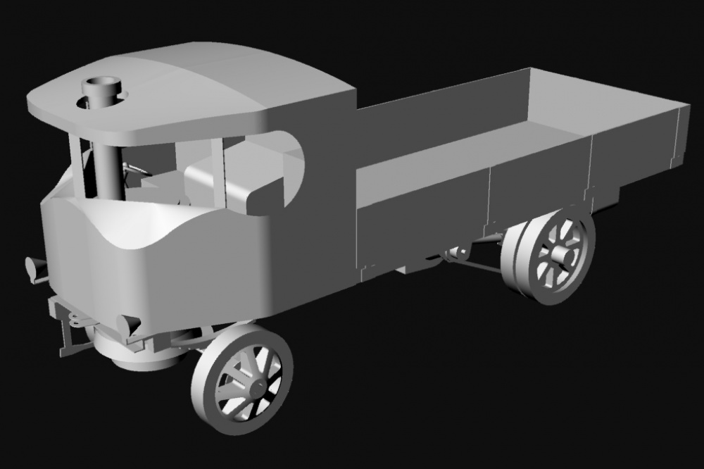 Škoda Sentinel 1925 (Plná velikost v novém okně) Škoda Sentinel 1925