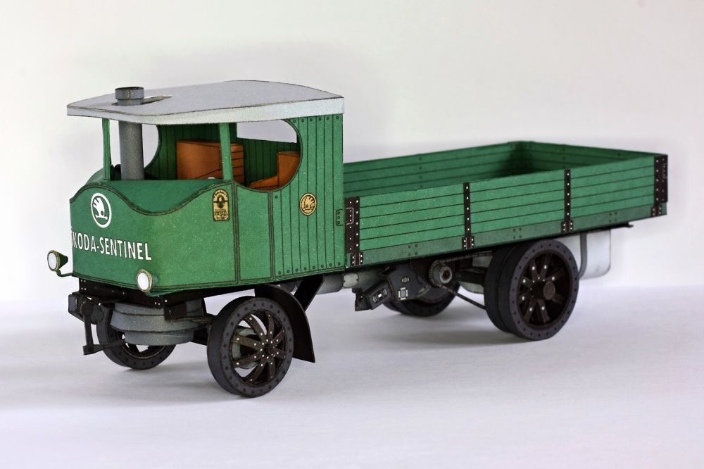 Škoda Sentinel 1925 (Plná velikost v novém okně) Škoda Sentinel 1925