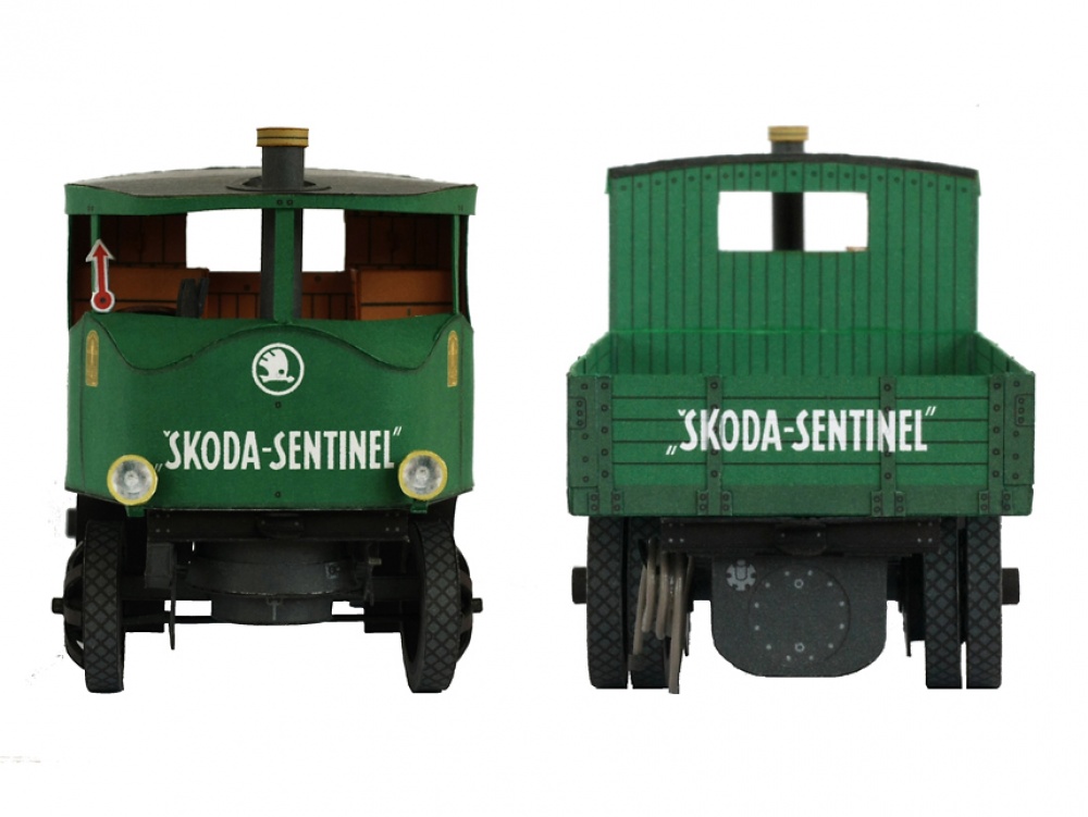 Škoda Sentinel 1925 (Plná velikost v novém okně) Škoda Sentinel 1925