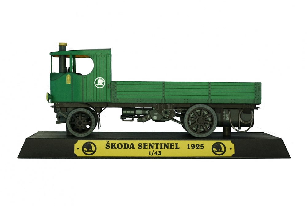 Škoda Sentinel 1925 (Plnďż˝ velikost v novďż˝m oknďż˝) Škoda Sentinel 1925