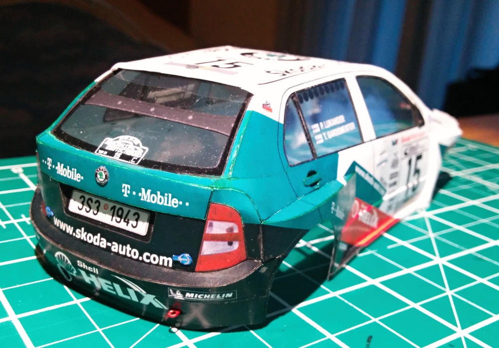 Skoda Fabia WRC Rallye Deutschland 2003 (Plná velikost v novém okně) Skoda Fabia WRC Rallye Deutschland 2003