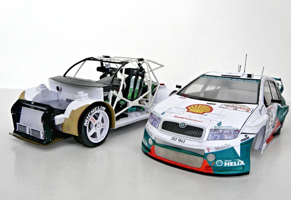Skoda Fabia WRC Rallye Deutschland 2003 (Plná velikost v novém okně) Skoda Fabia WRC Rallye Deutschland 2003