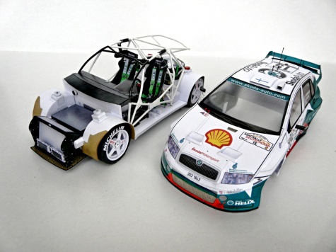 Skoda Fabia WRC Rallye Deutschland 2003