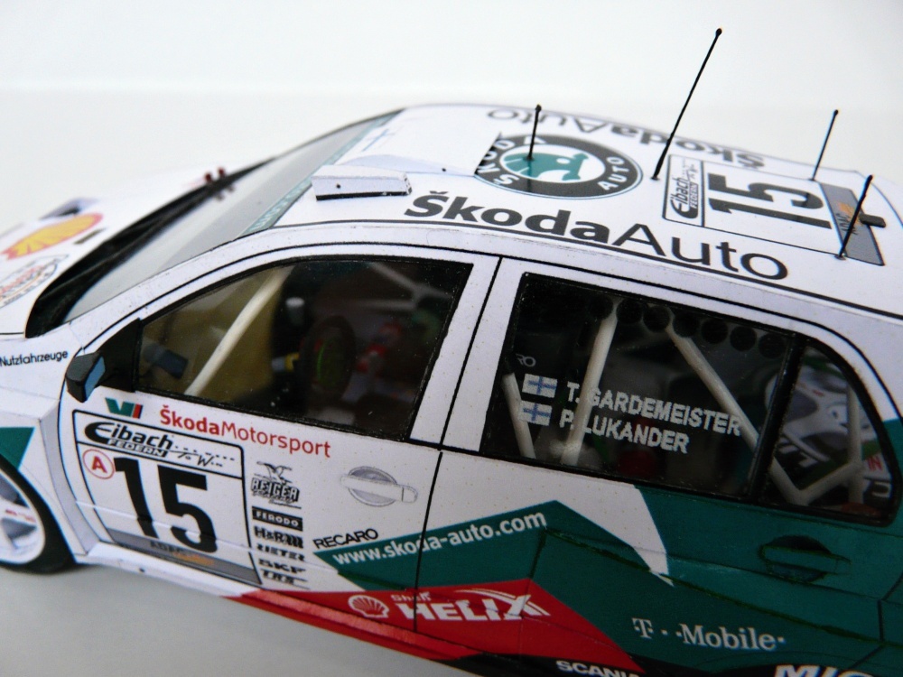 Skoda Fabia WRC Rallye Deutschland 2003 (Plná velikost v novém okně) Skoda Fabia WRC Rallye Deutschland 2003