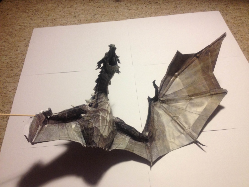 Skyrim dragon (Plná velikost v novém okně) Skyrim dragon