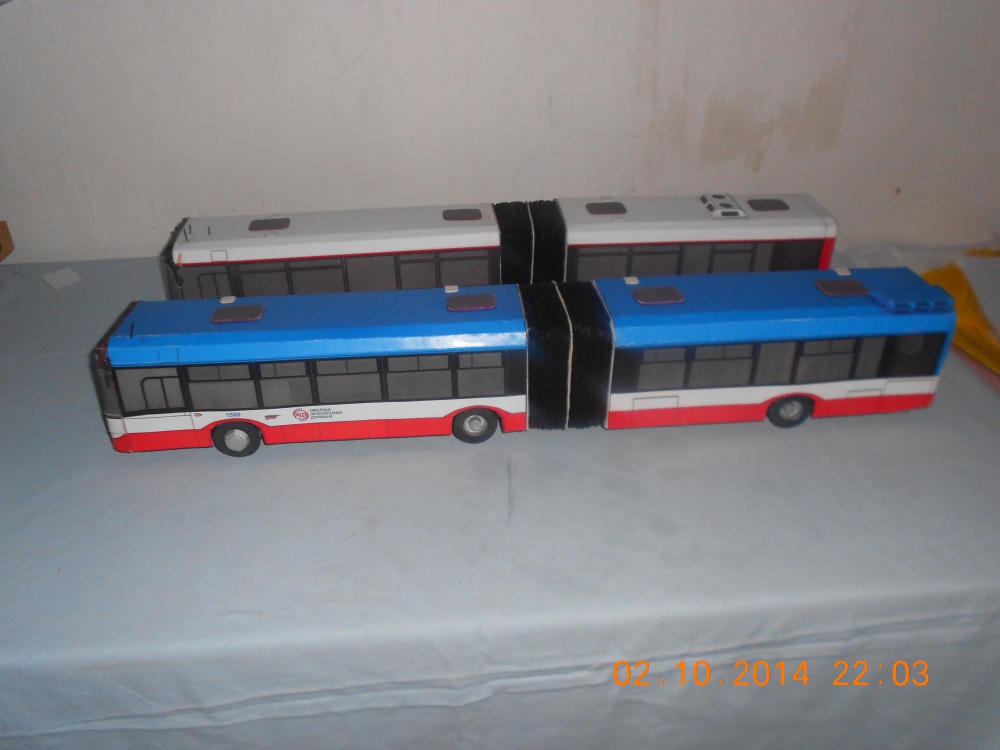 Solaris urbino 18 II a III, DP Olomouc a ČSAD S4 (Plná velikost v novém okně) Solaris urbino 18 II a III, DP Olomouc a ČSAD S4