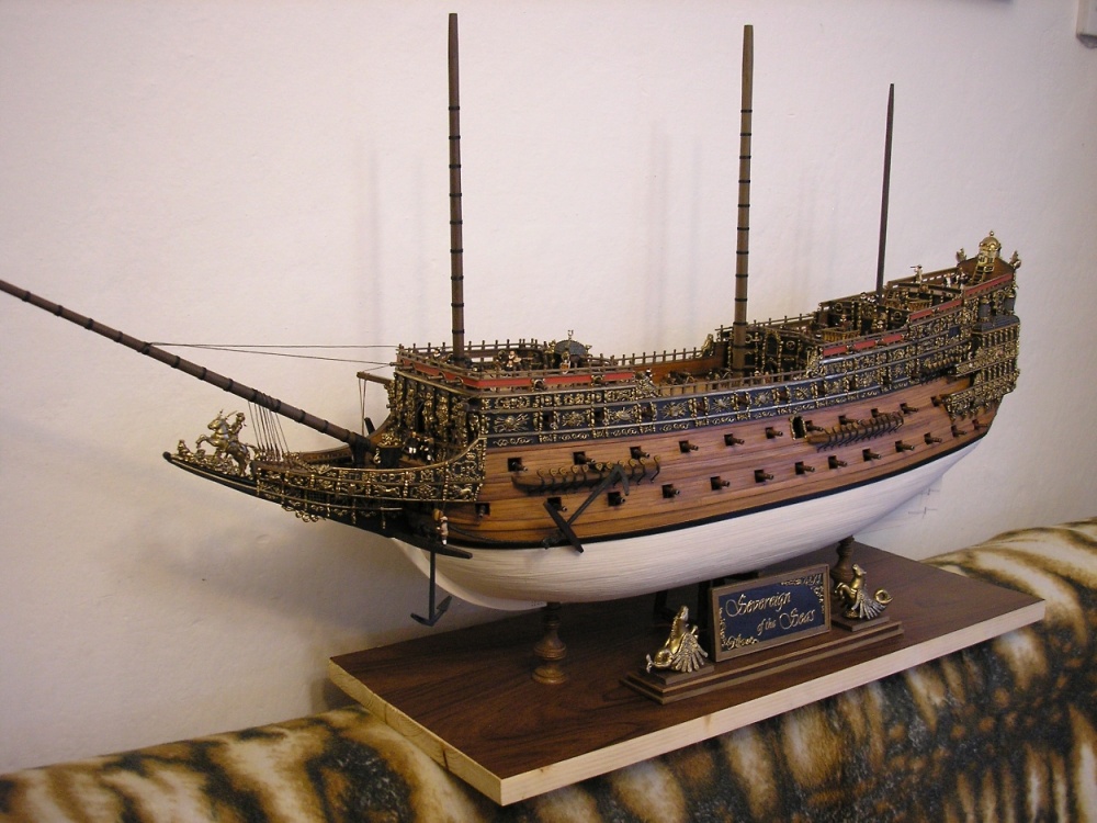 Sovereign of the seas 1637 (Plná velikost v novém okně) Sovereign of the seas 1637