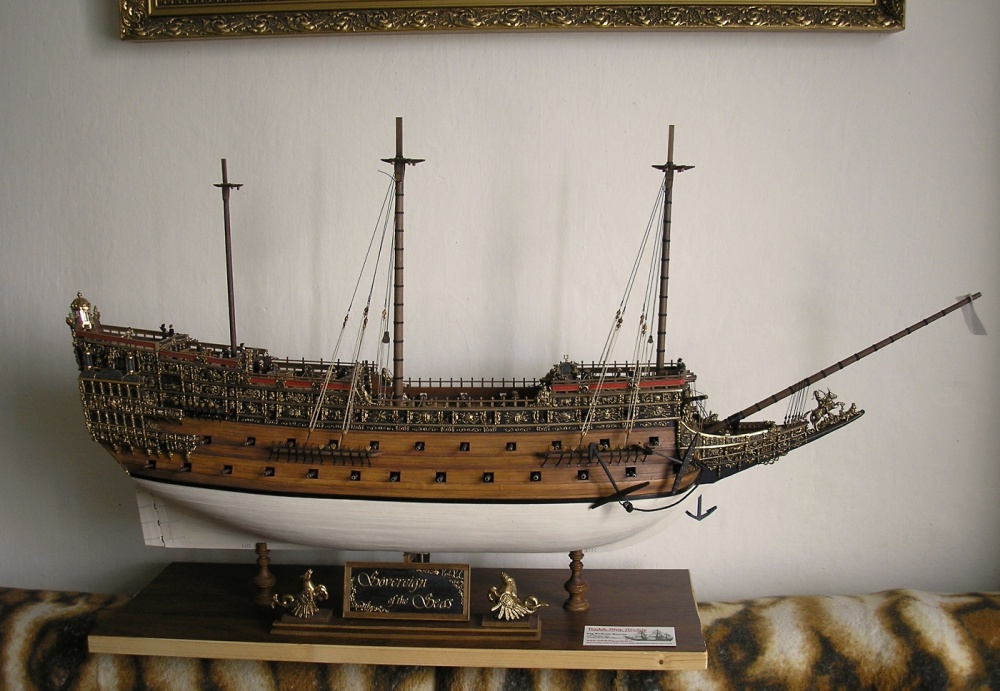 Sovereign of the seas 1637 (Plná velikost v novém okně) Sovereign of the seas 1637