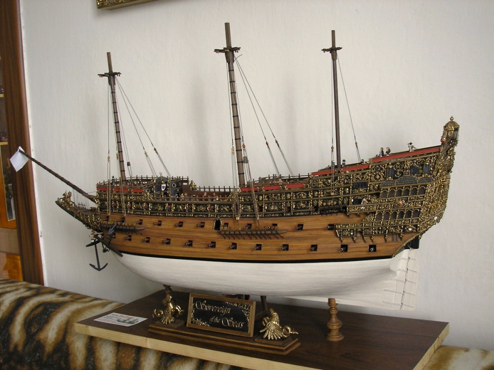 Sovereign of the seas 1637 (Plná velikost v novém okně) Sovereign of the seas 1637