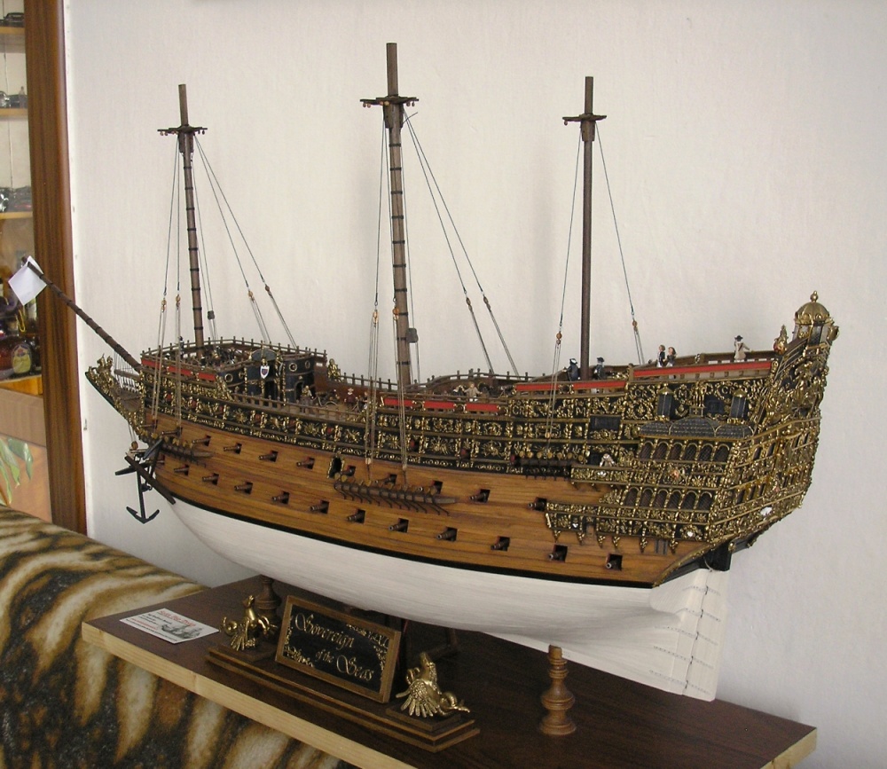 Sovereign of the seas 1637 (Plná velikost v novém okně) Sovereign of the seas 1637
