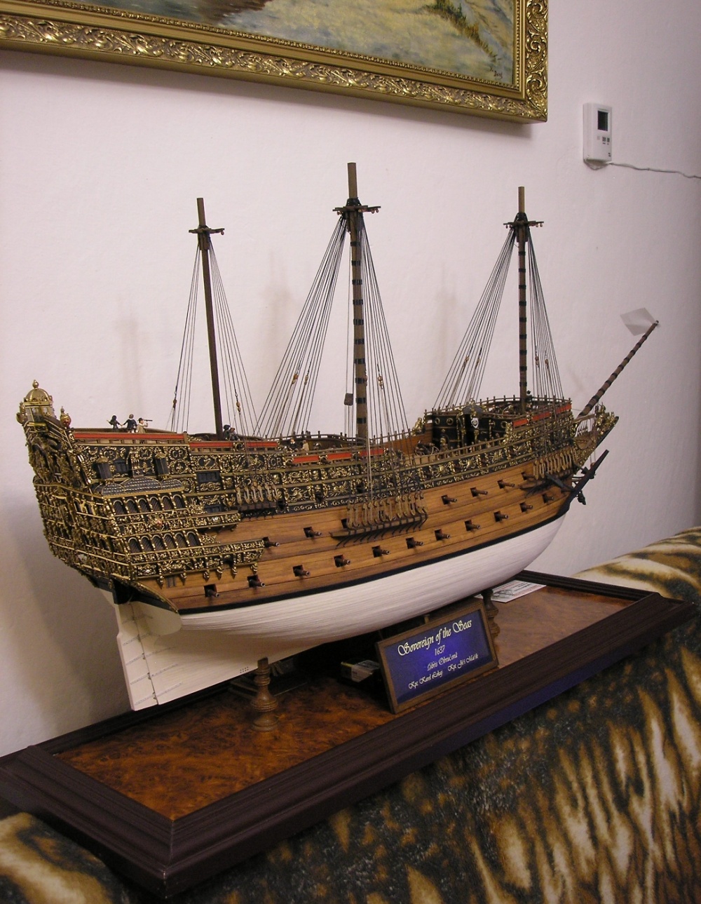 Sovereign of the seas 1637 (Plná velikost v novém okně) Sovereign of the seas 1637
