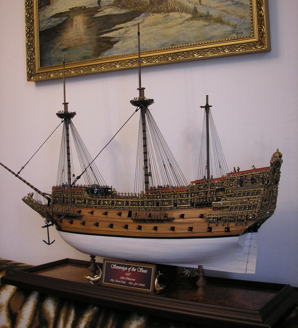 Sovereign of the seas 1637 (Plná velikost v novém okně) Sovereign of the seas 1637