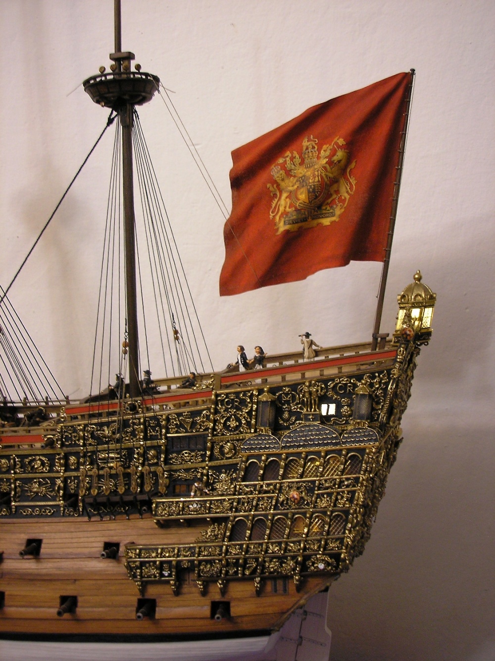 Sovereign of the seas 1637 (Plná velikost v novém okně) Sovereign of the seas 1637