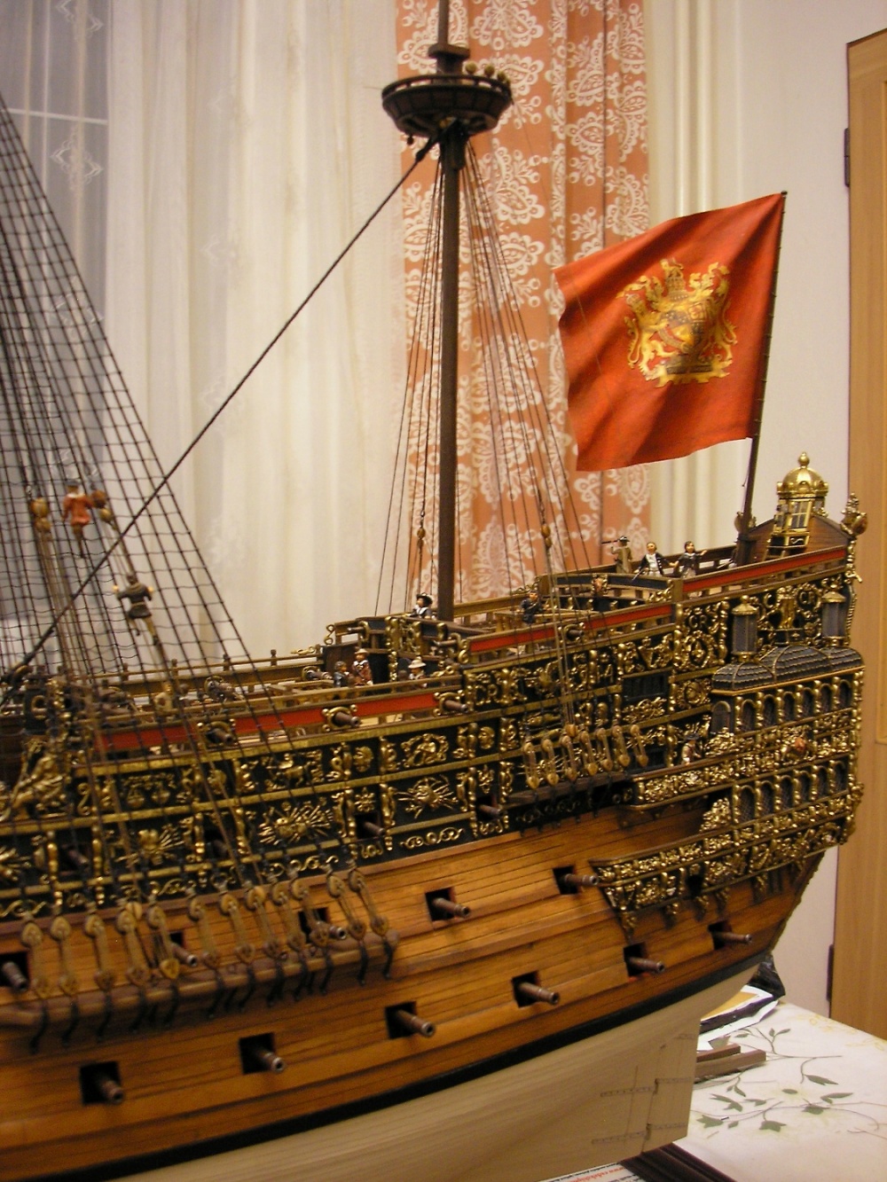 Sovereign of the seas 1637 (Plná velikost v novém okně) Sovereign of the seas 1637