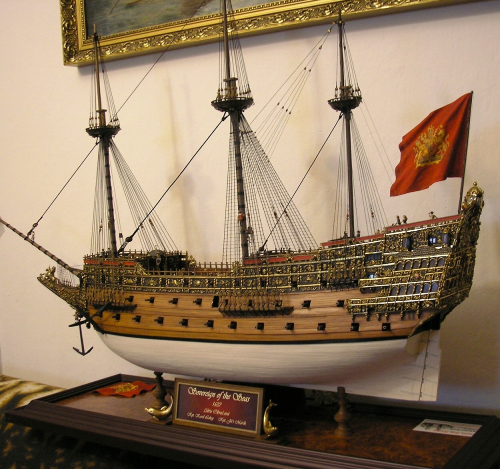 Sovereign of the seas 1637 (Plná velikost v novém okně) Sovereign of the seas 1637