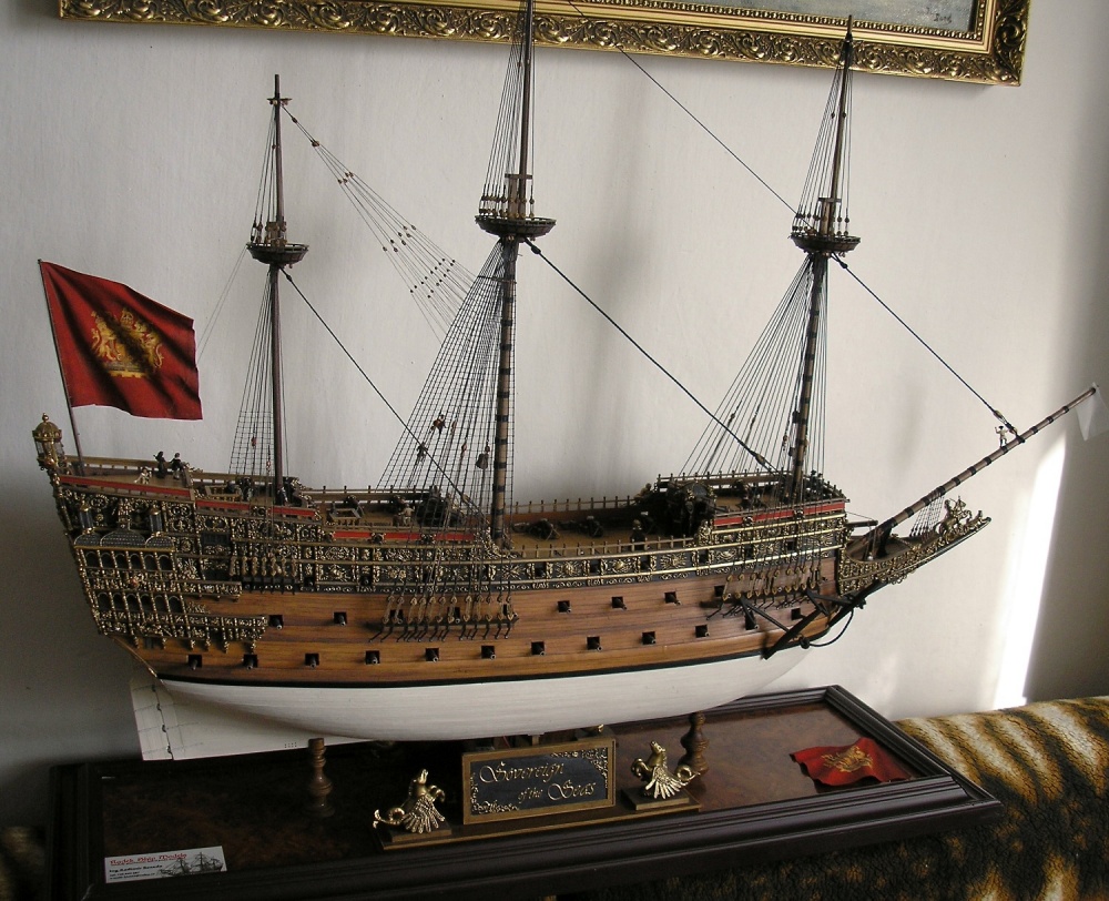 Sovereign of the seas 1637 (Plná velikost v novém okně) Sovereign of the seas 1637