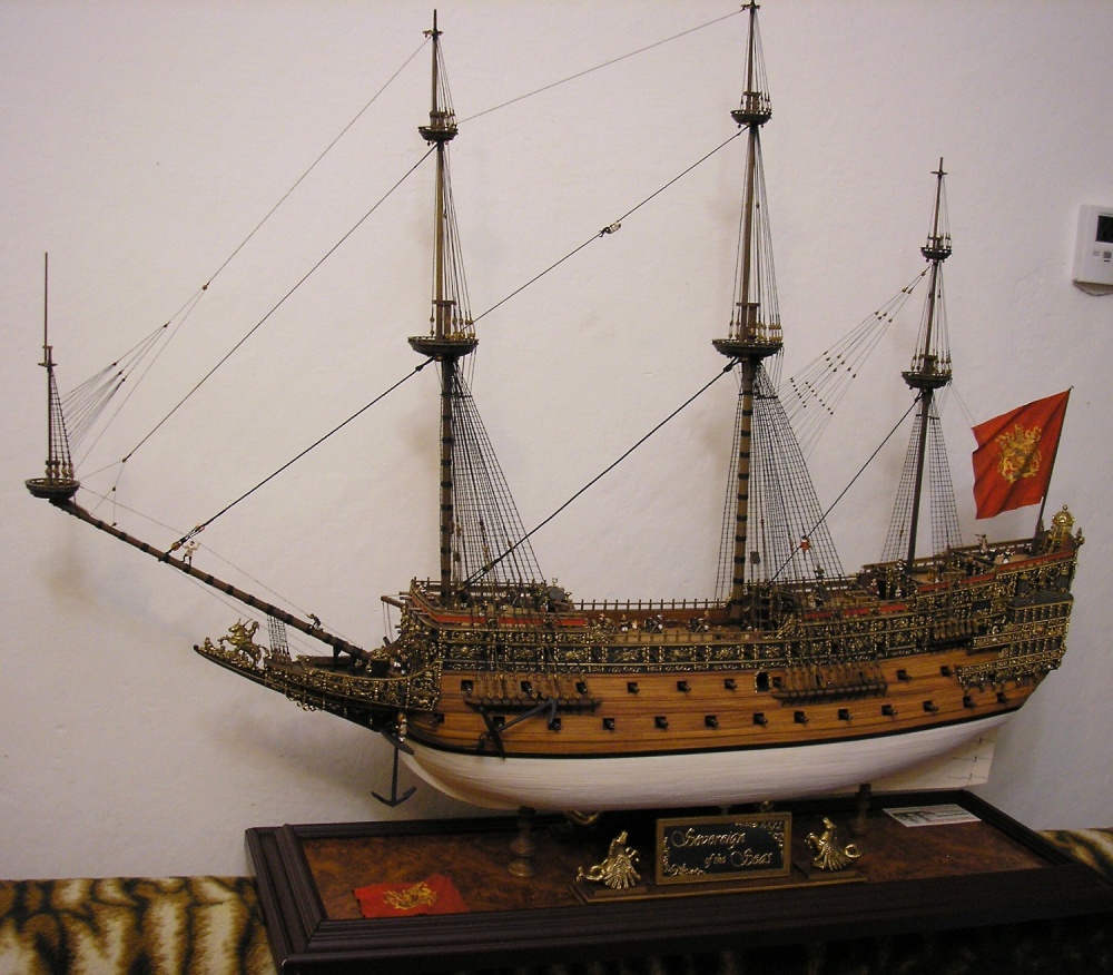 Sovereign of the seas 1637 (Plná velikost v novém okně) Sovereign of the seas 1637