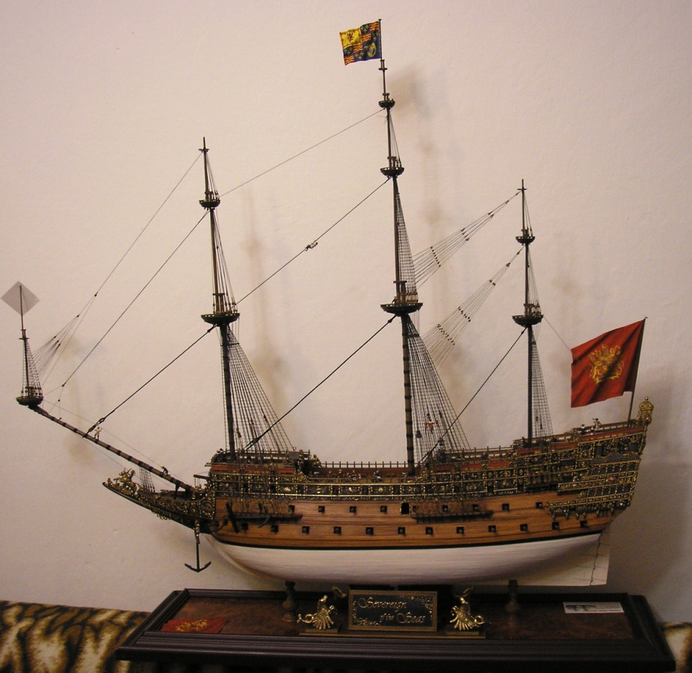 Sovereign of the seas 1637 (Plná velikost v novém okně) Sovereign of the seas 1637