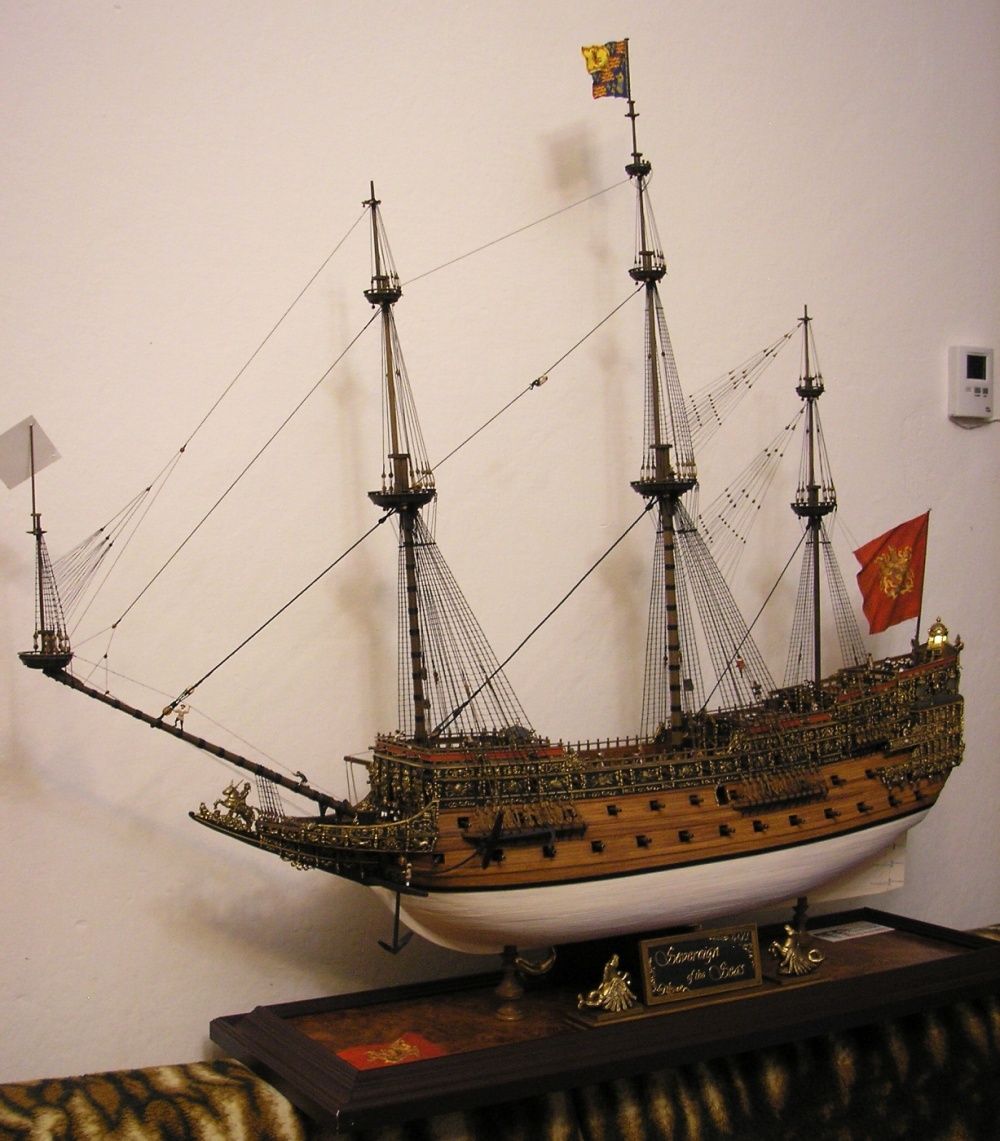 Sovereign of the seas 1637 (Plná velikost v novém okně) Sovereign of the seas 1637