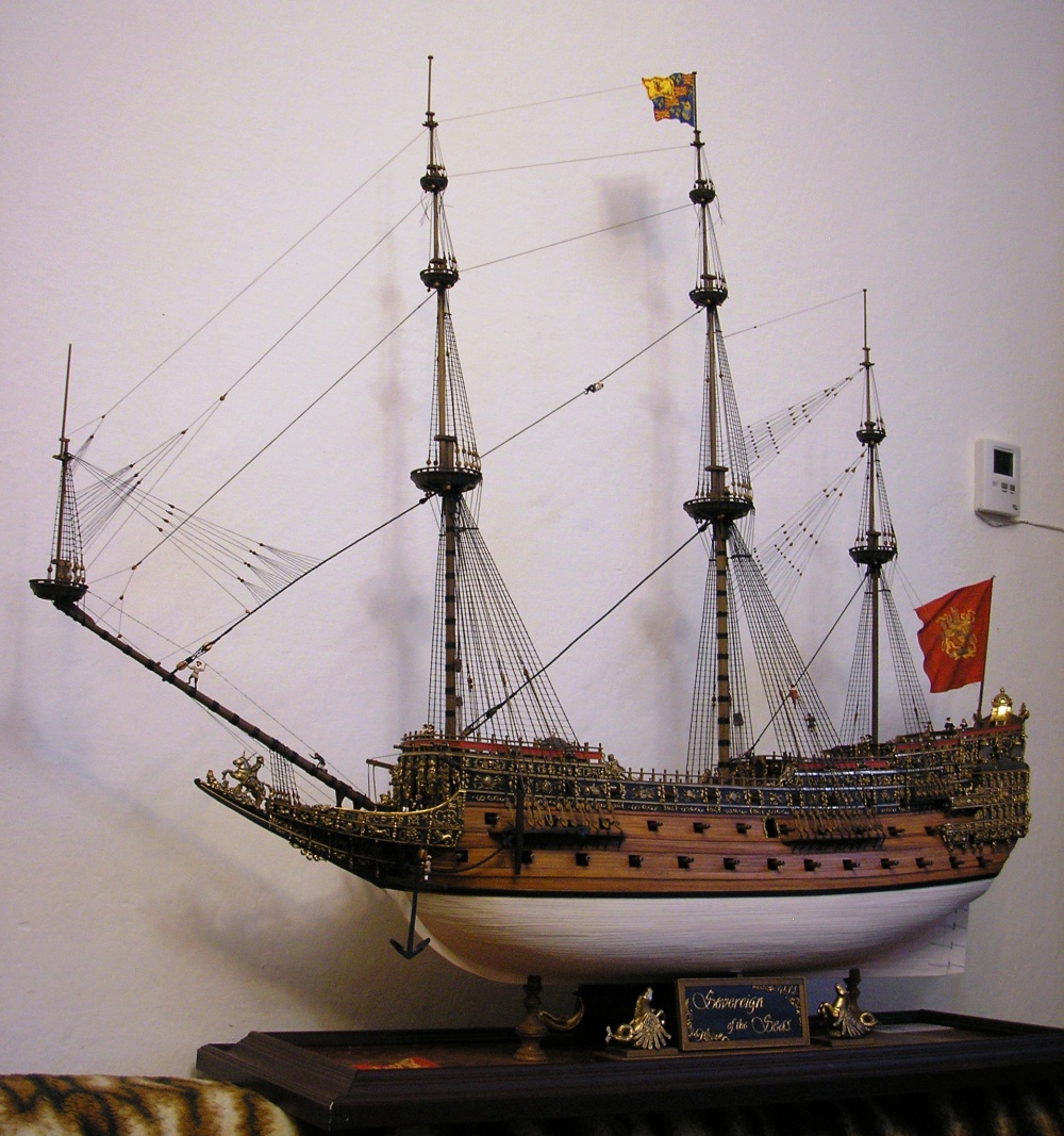 Sovereign of the seas 1637 (Plná velikost v novém okně) Sovereign of the seas 1637