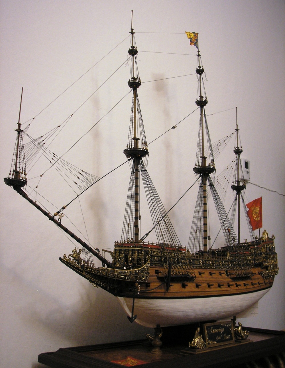Sovereign of the seas 1637 (Plná velikost v novém okně) Sovereign of the seas 1637