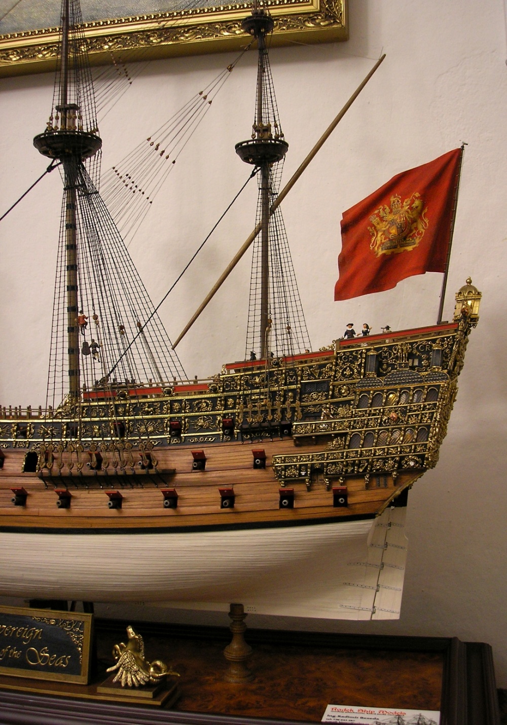 Sovereign of the seas 1637 (Plná velikost v novém okně) Sovereign of the seas 1637