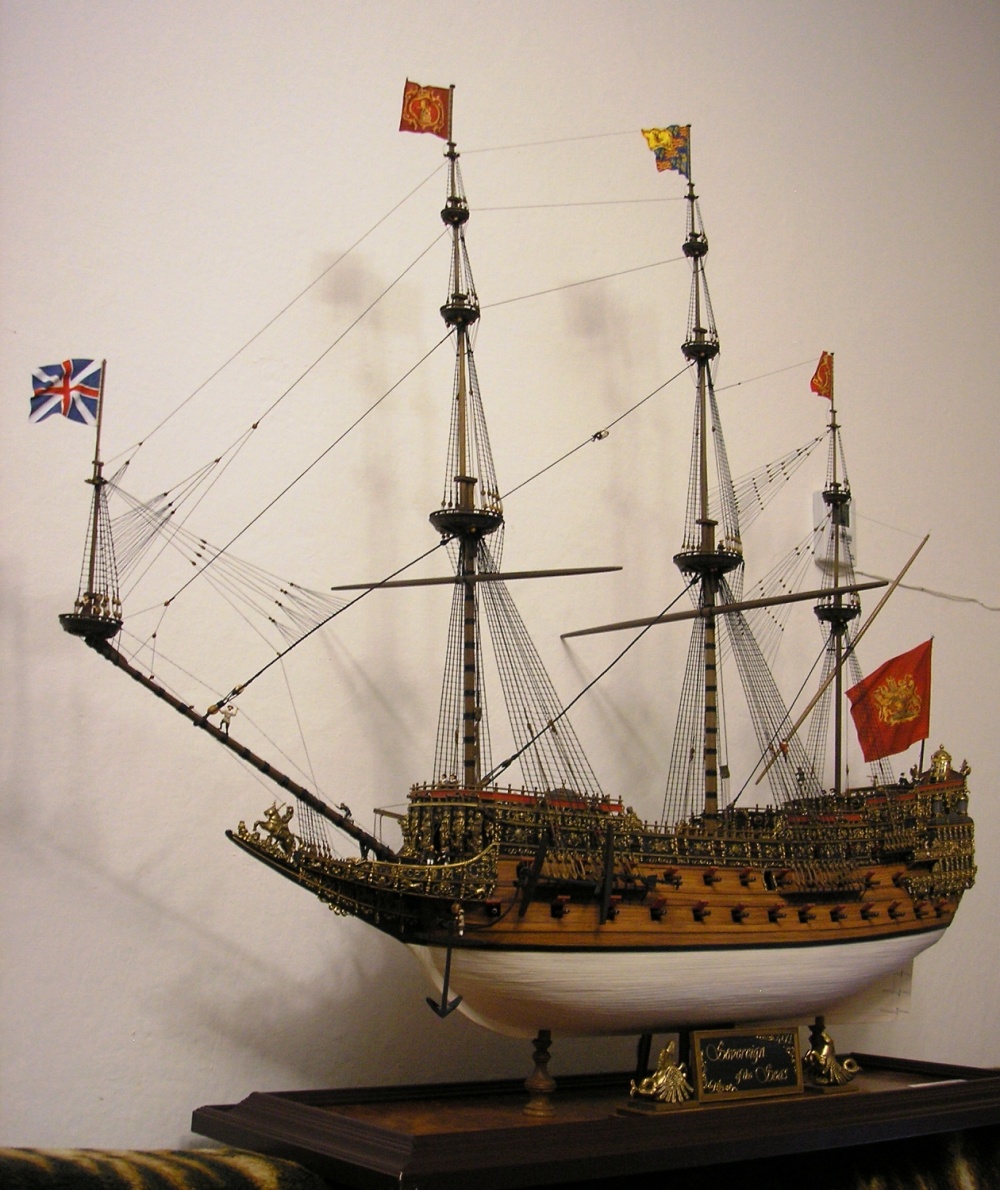 Sovereign of the seas 1637 (Plná velikost v novém okně) Sovereign of the seas 1637