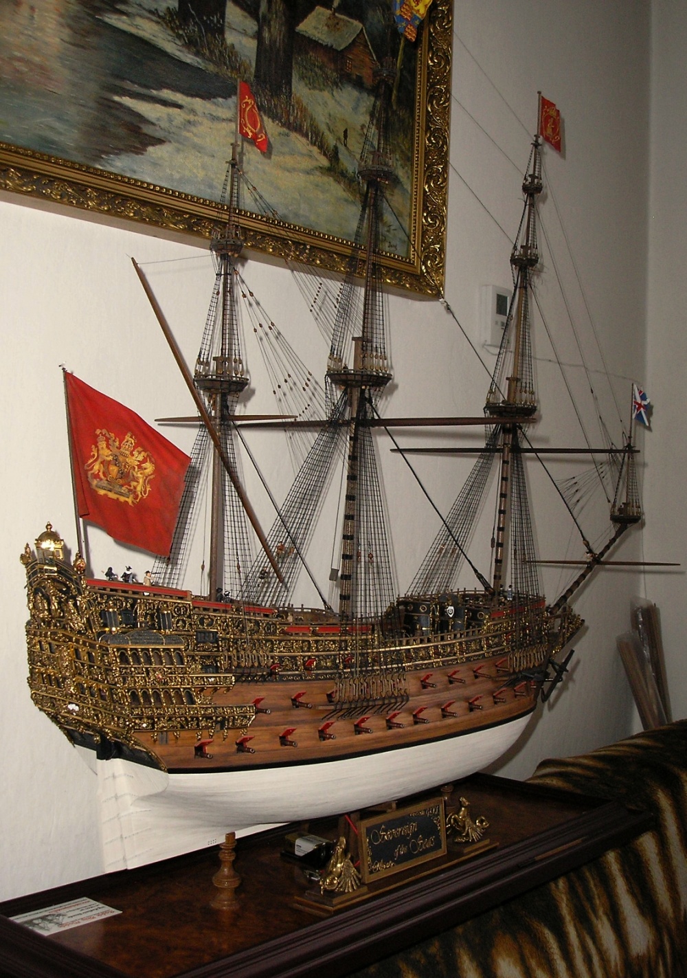 Sovereign of the seas 1637 (Plná velikost v novém okně) Sovereign of the seas 1637