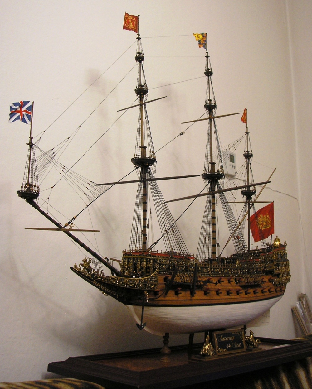 Sovereign of the seas 1637 (Plná velikost v novém okně) Sovereign of the seas 1637