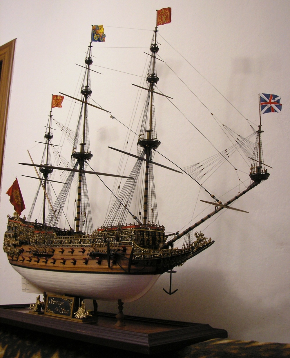 Sovereign of the seas 1637 (Plná velikost v novém okně) Sovereign of the seas 1637