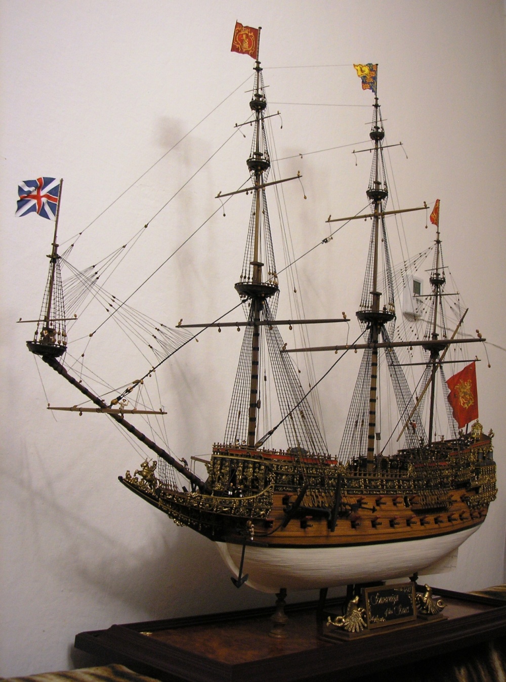 Sovereign of the seas 1637 (Plná velikost v novém okně) Sovereign of the seas 1637
