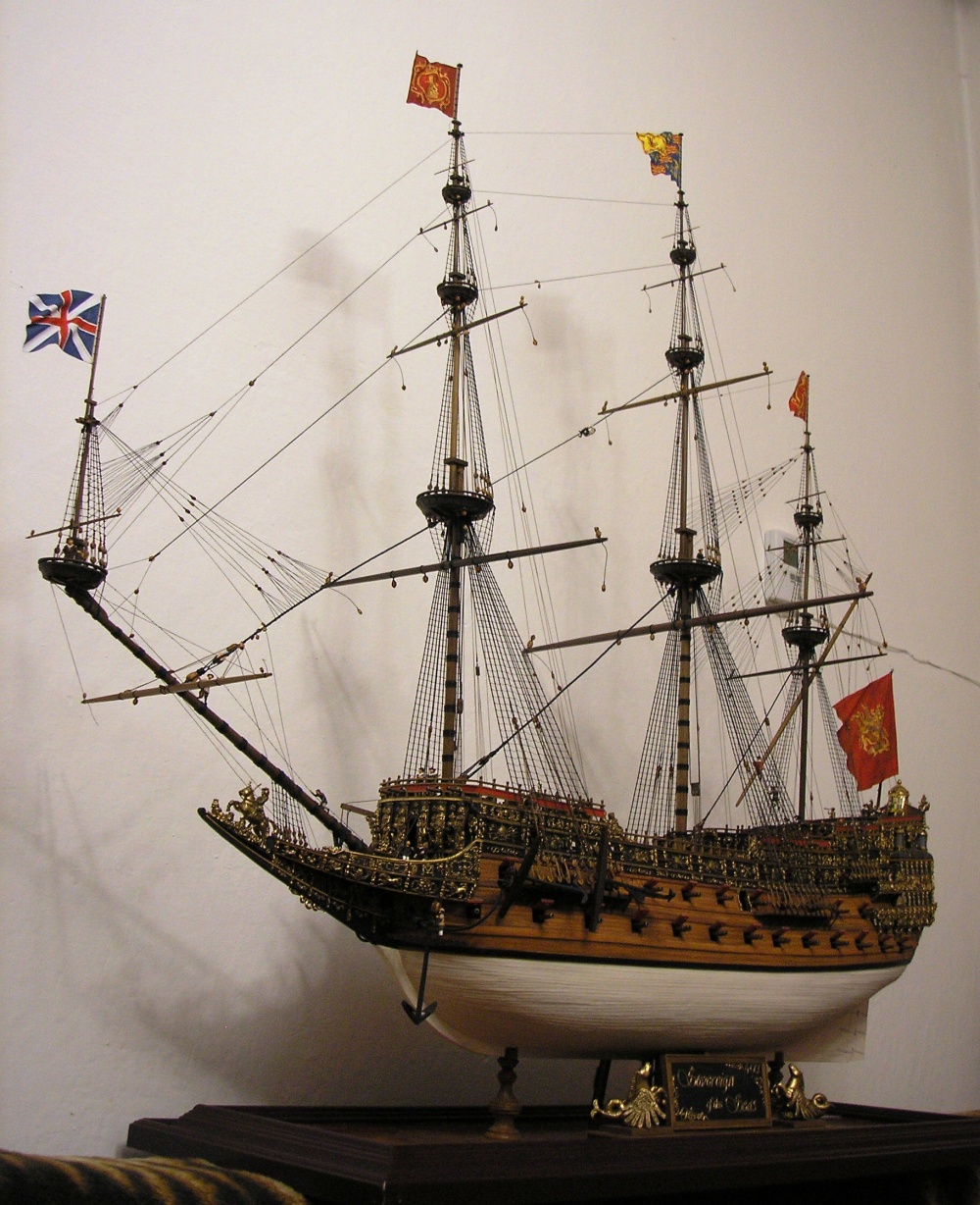 Sovereign of the seas 1637 (Plná velikost v novém okně) Sovereign of the seas 1637
