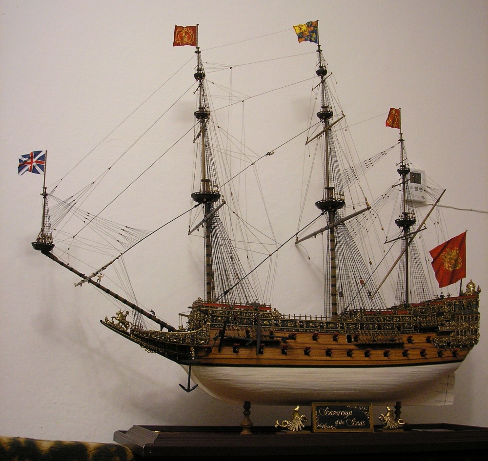 Sovereign of the seas 1637 (Plná velikost v novém okně) Sovereign of the seas 1637