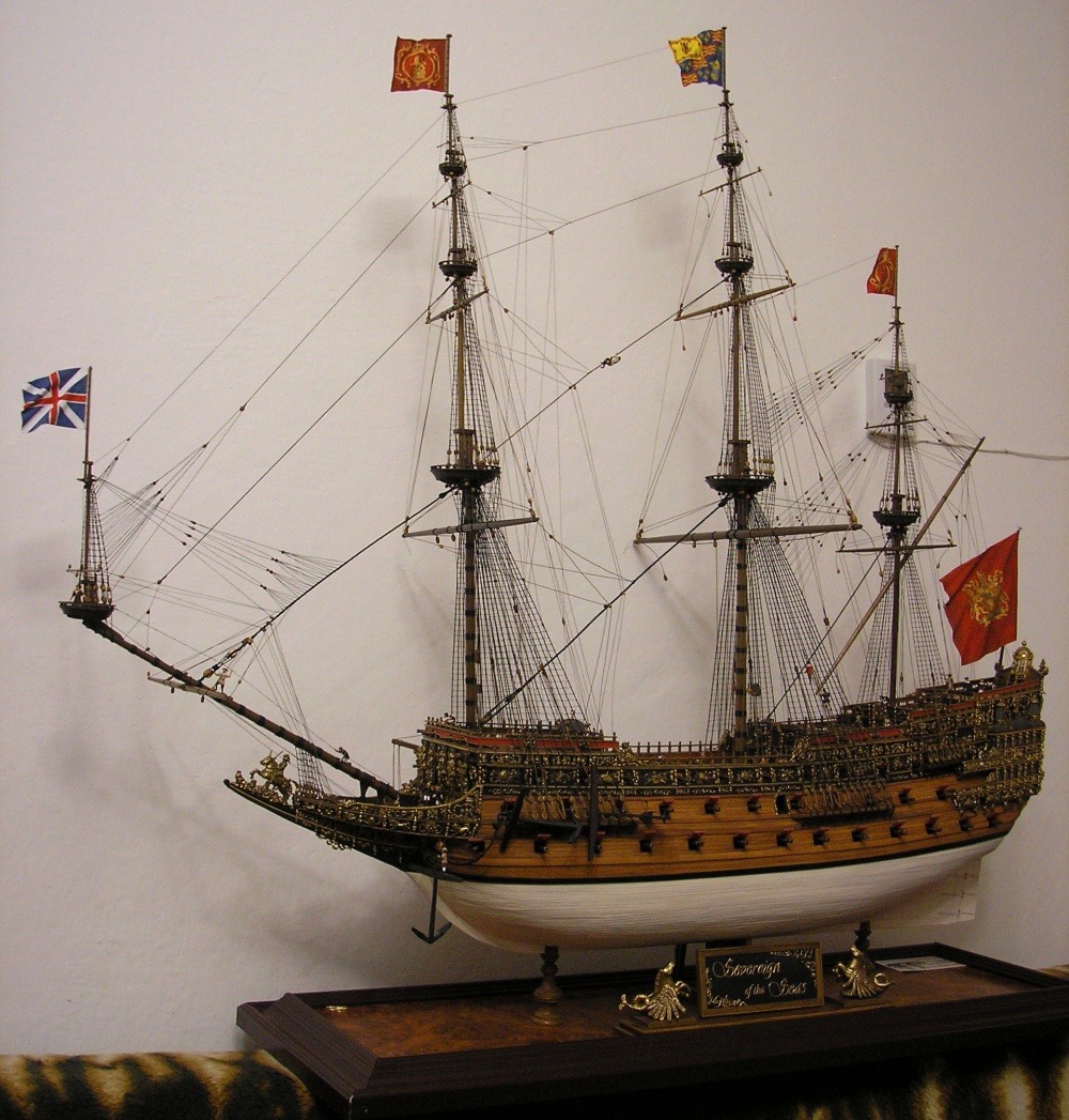 Sovereign of the seas 1637 (Plná velikost v novém okně) Sovereign of the seas 1637