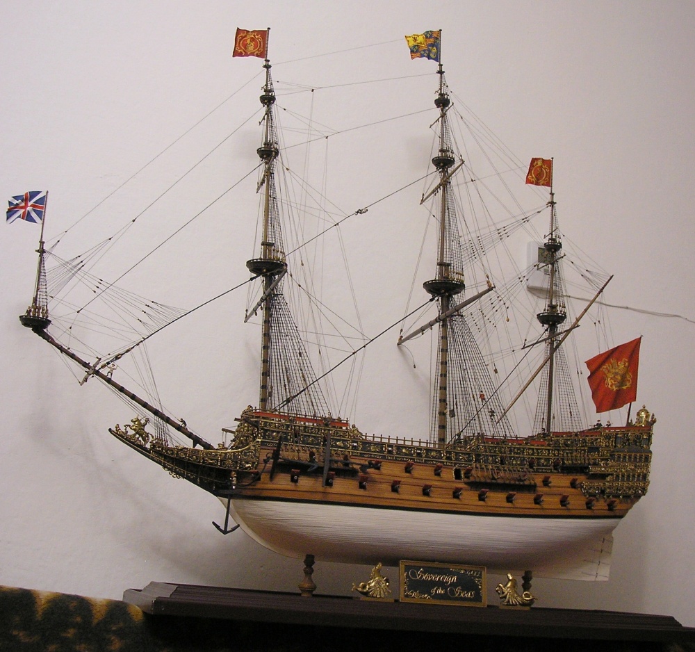 Sovereign of the seas 1637 (Plná velikost v novém okně) Sovereign of the seas 1637