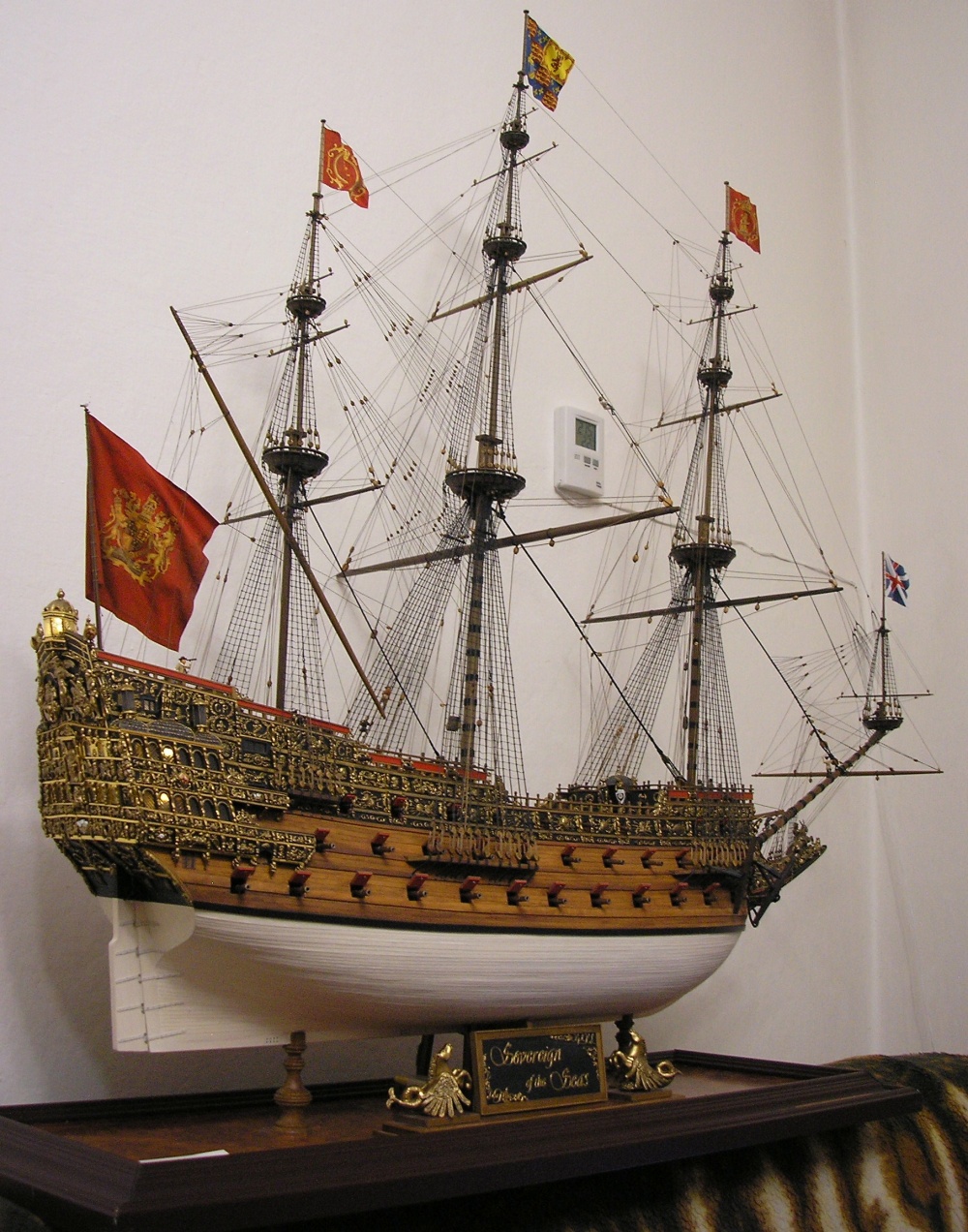 Sovereign of the seas 1637 (Plná velikost v novém okně) Sovereign of the seas 1637