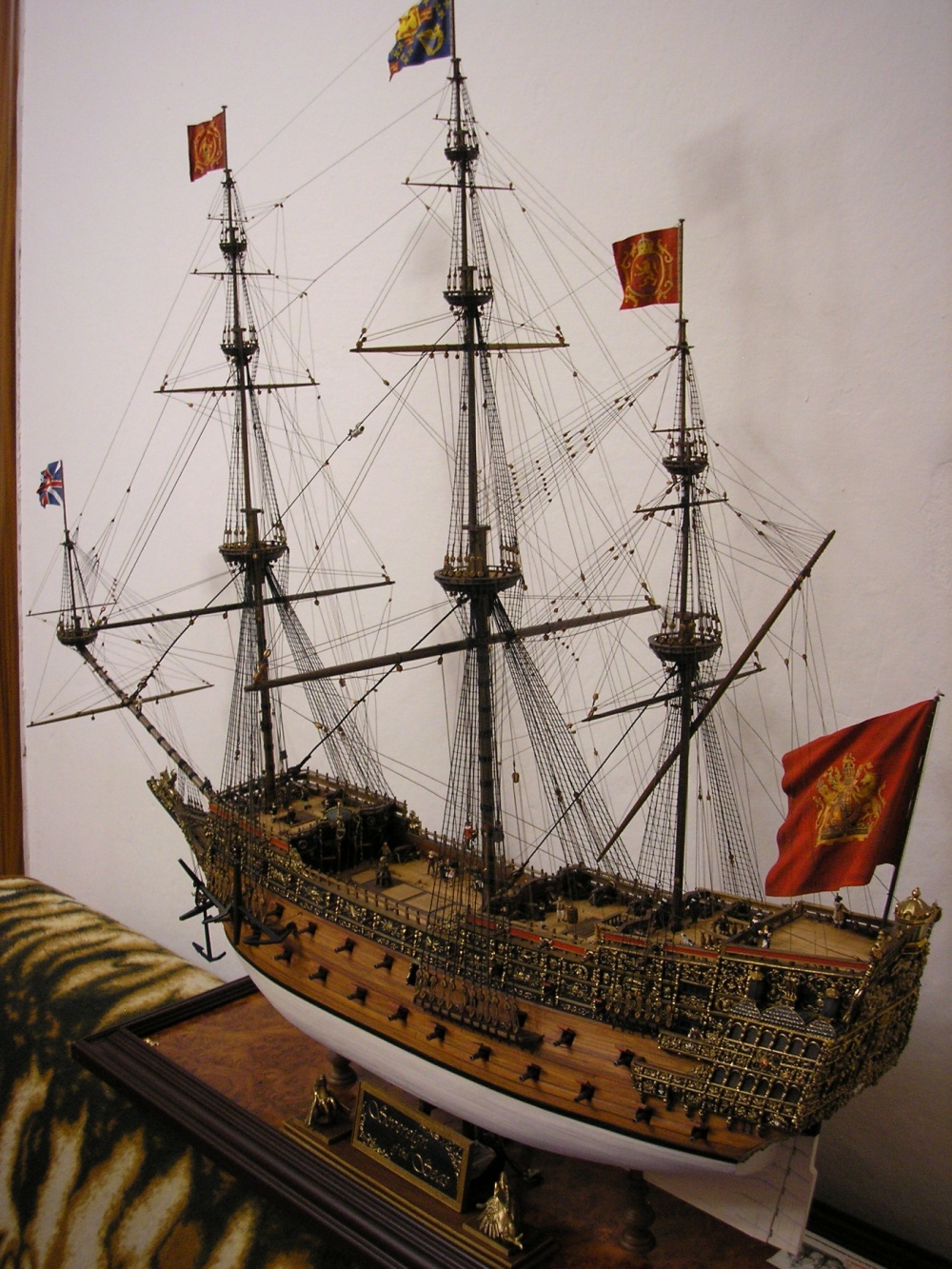 Sovereign of the seas 1637 (Plná velikost v novém okně) Sovereign of the seas 1637