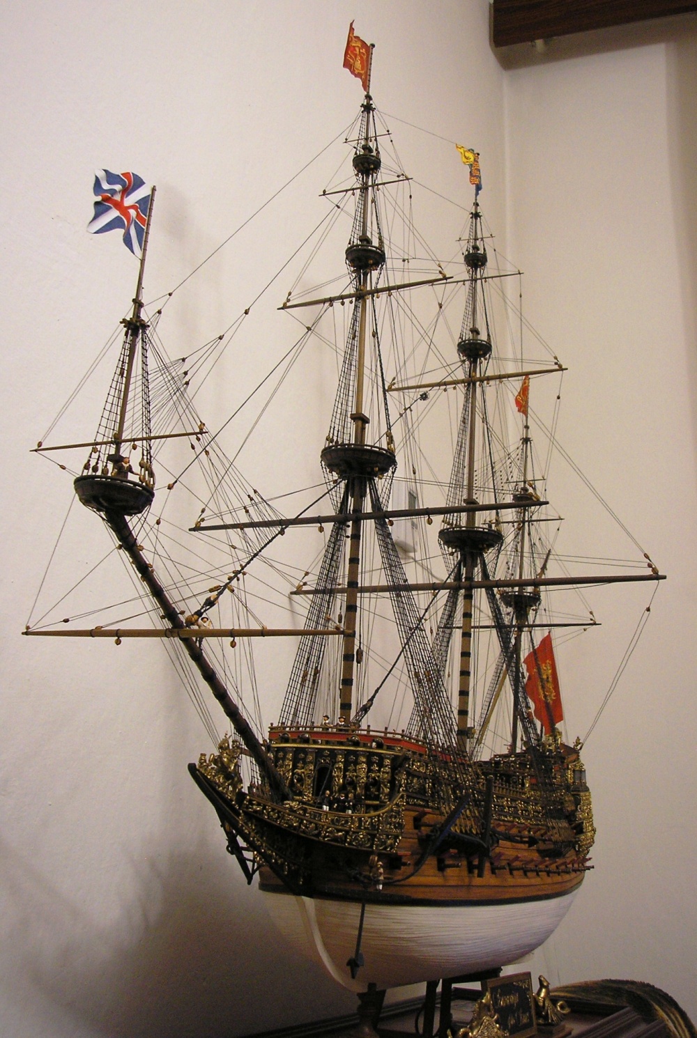 Sovereign of the seas 1637 (Plná velikost v novém okně) Sovereign of the seas 1637