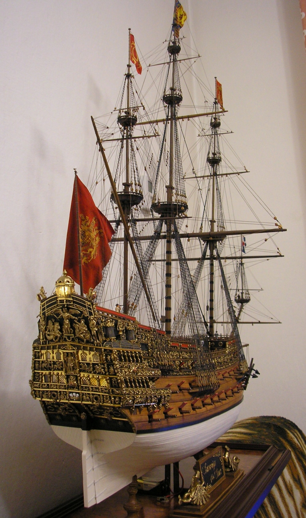 Sovereign of the seas 1637 (Plná velikost v novém okně) Sovereign of the seas 1637