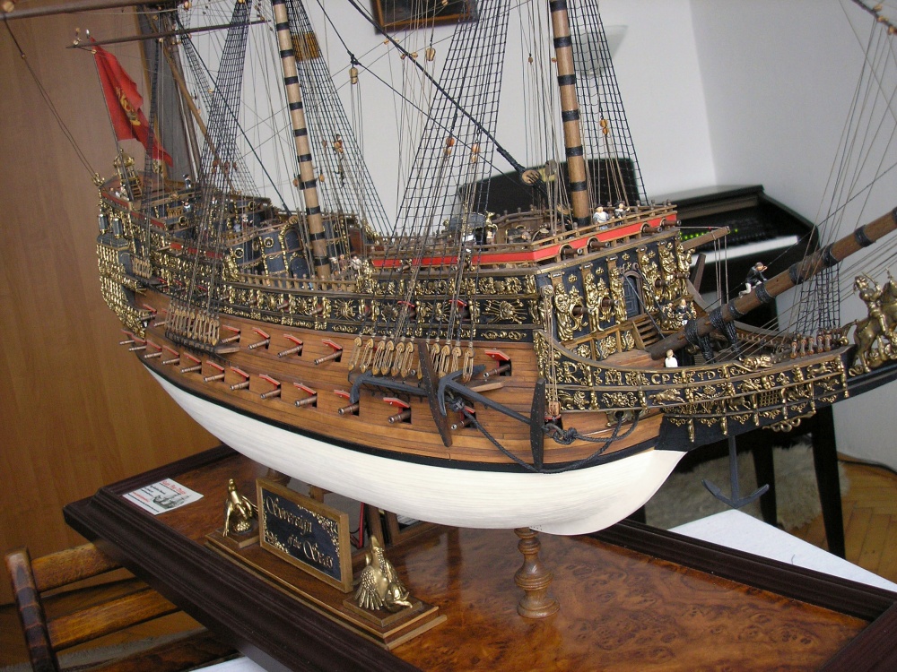 Sovereign of the seas 1637 (Plná velikost v novém okně) Sovereign of the seas 1637