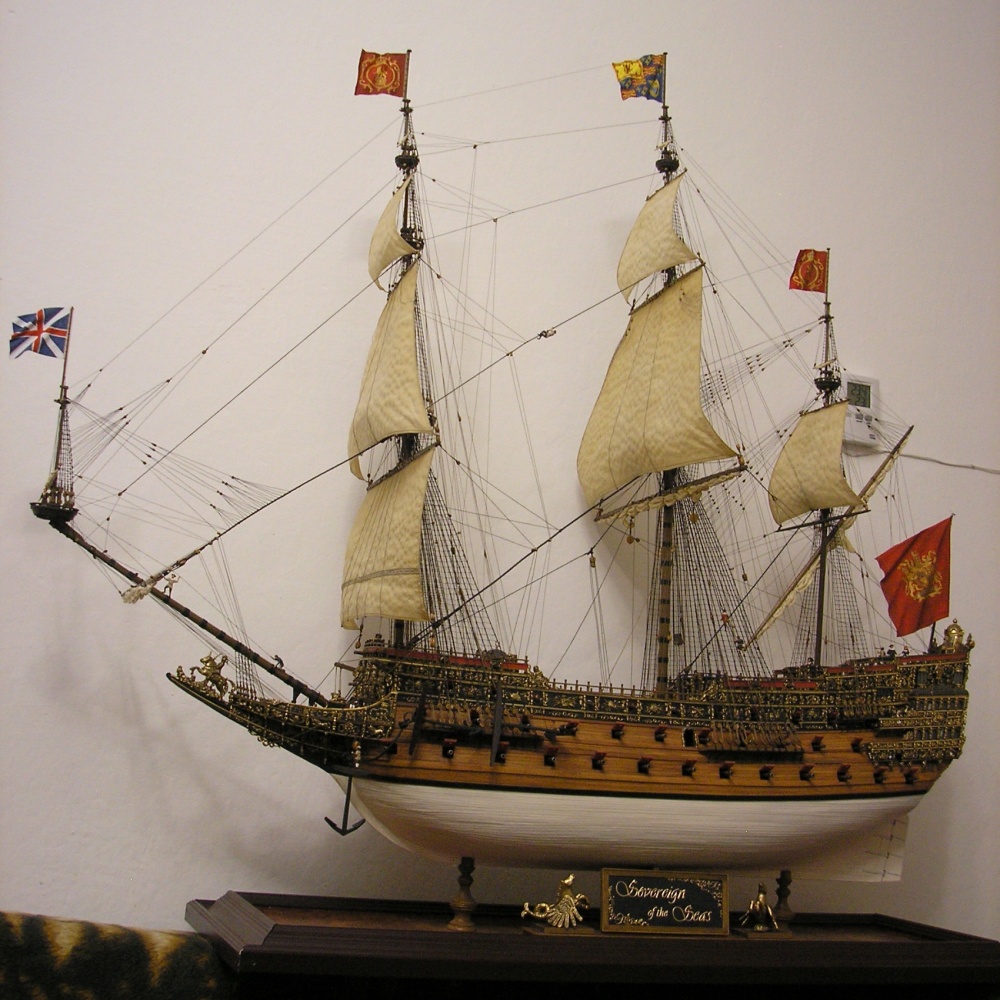Sovereign of the seas 1637 (Plná velikost v novém okně) Sovereign of the seas 1637