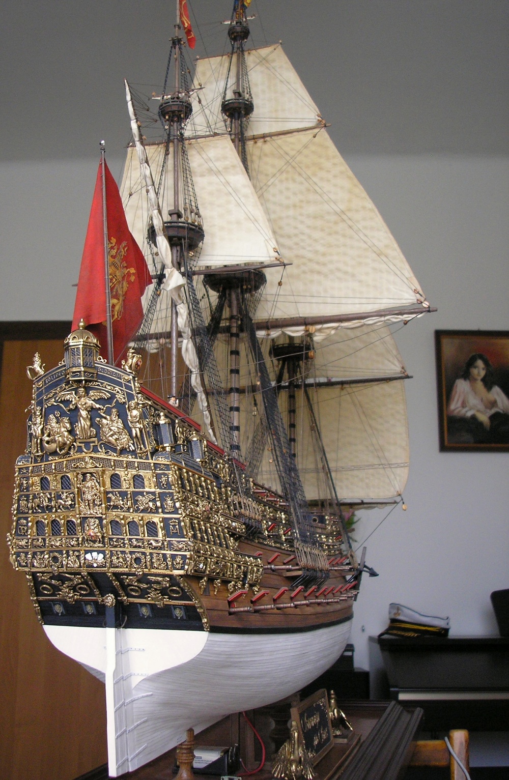 Sovereign of the seas 1637 (Plná velikost v novém okně) Sovereign of the seas 1637