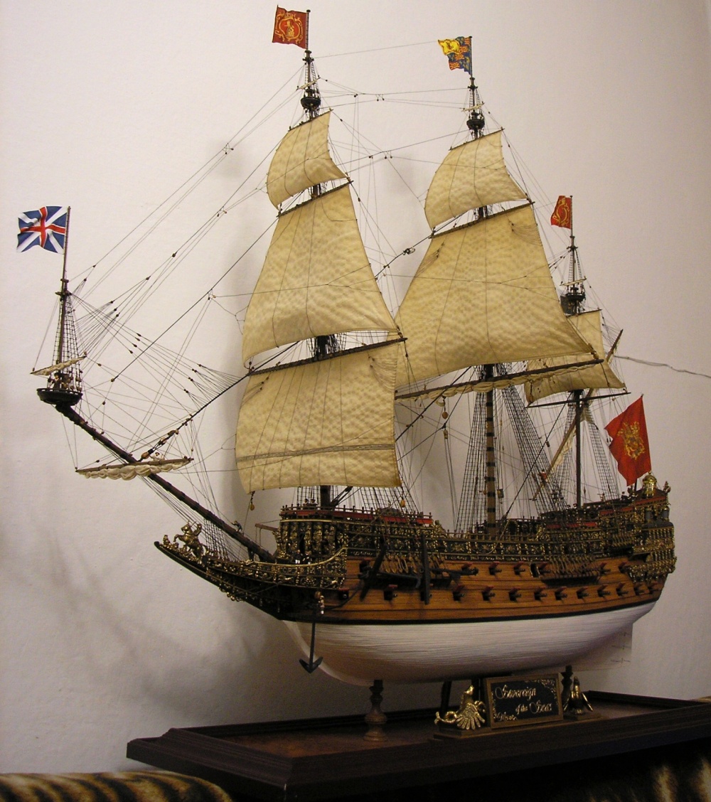 Sovereign of the seas 1637 (Plná velikost v novém okně) Sovereign of the seas 1637