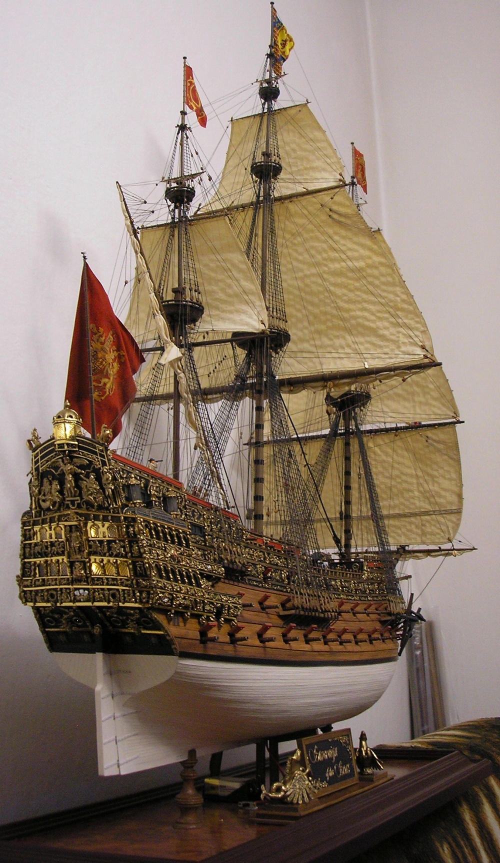 Sovereign of the seas 1637 (Plná velikost v novém okně) Sovereign of the seas 1637