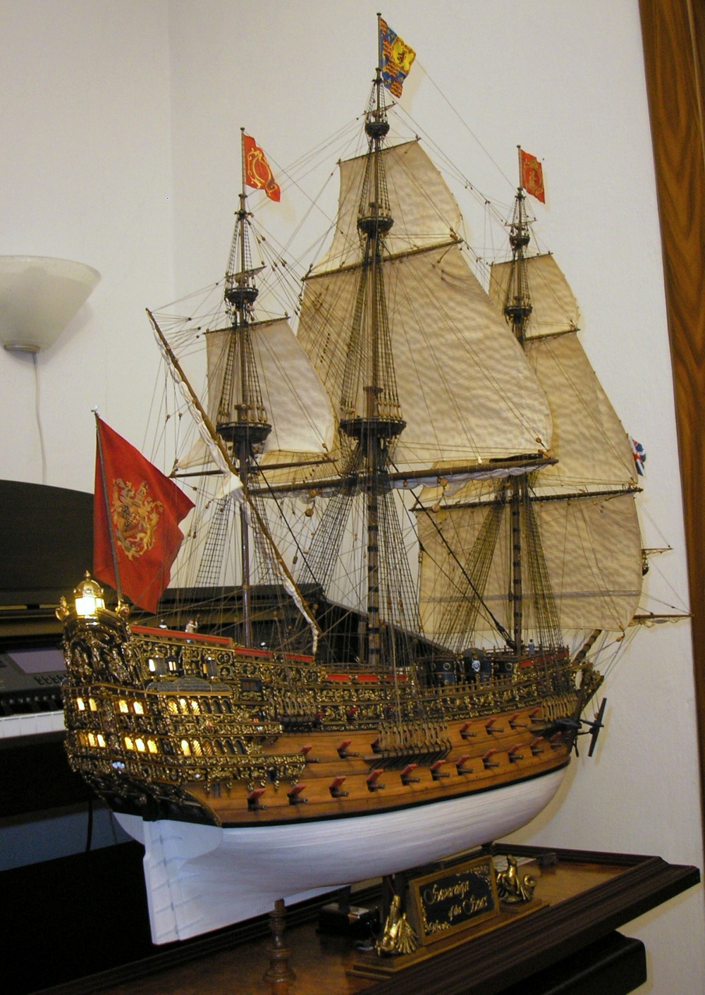 Sovereign of the seas 1637 (Plná velikost v novém okně) Sovereign of the seas 1637