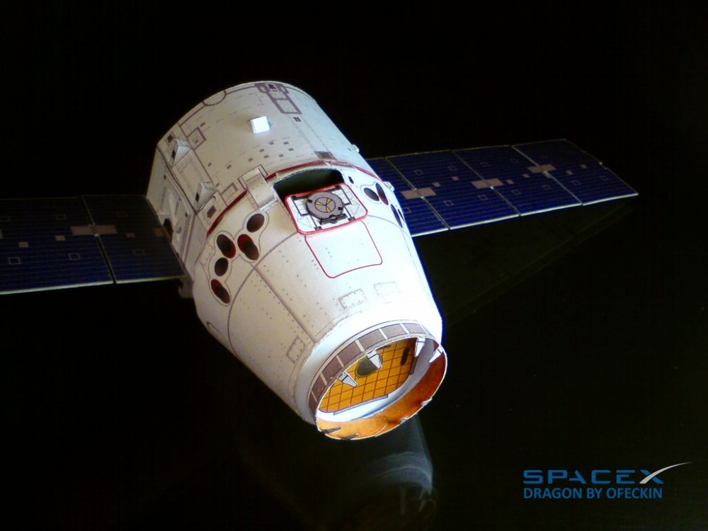 SpaceX Dragon (Pln� velikost v nov�m okn�) SpaceX Dragon